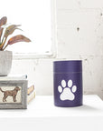 Biodegradable Pet Scattering Urn-Blue Paw Print-Eco Friendly Scattering Tube