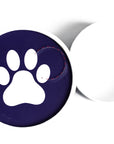 Biodegradable Pet Scattering Urn-Blue Paw Print-Eco Friendly Scattering Tube