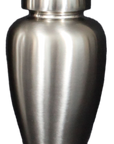 Large Metal Cremation Urn-Engravable