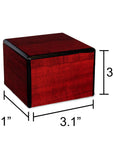 Society Collection-Extra Small Cremation Urn-Cherry Finish - chateau-urns