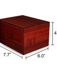 Society Collection-Large Adult Cremation Urn-Cherry Finish - chateau-urns