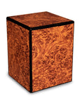 Society Collection-Small Keepsake/Pet Cremation Urn-Burl Wood Finish - chateau-urns