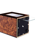 Society Collection-Small-Photo Pet / Keepsake Cremation Urn-Burl Finish - chateau-urns
