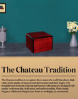 Society Collection-Extra Small Cremation Urn-Cherry Finish - chateau-urns