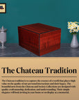 Society Collection-Large Adult Cremation Urn-Cherry Finish - chateau-urns