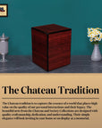 Society Collection-Small Keepsake/Pet Cremation Urn-Cherry Finish - chateau-urns