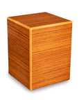 Society Collection-Small Keepsake/Pet Cremation Urn-Rustic Oak Finish - chateau-urns